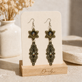 Antique Floral Brass Filigree